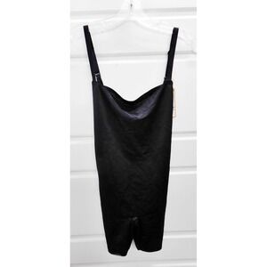 NEW Skims Barely There Shapewear Mid Thigh Bodysuit Onyx sz S